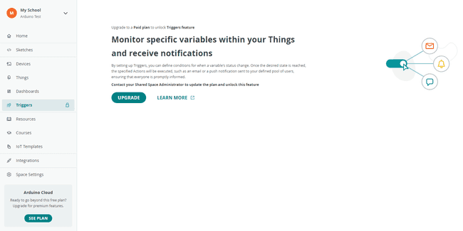 Triggers with a free plan