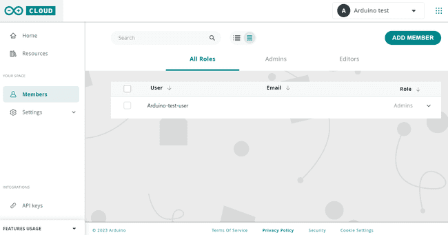 List of Shared Space Members